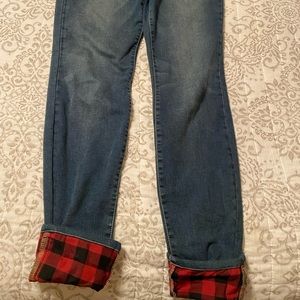 Maurice’s Plaid Cuff jeans